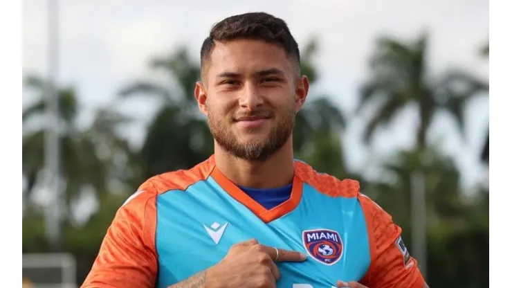 Joshua Pérez llegó al Miami FC a finales de agosto