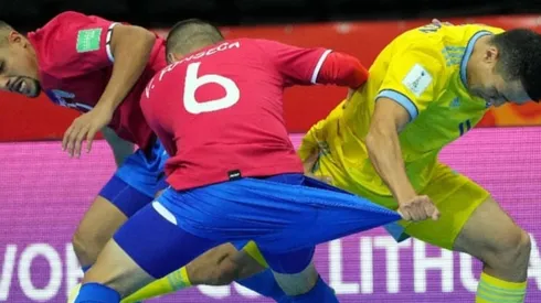 Costa Rica vs Kazajstán. Mundial Futsal Lituania 2021 (Fedefutbol, Instagram)