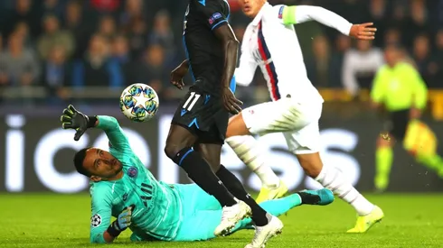 Keylor Navas ya enfrentó al Brujas por Champions