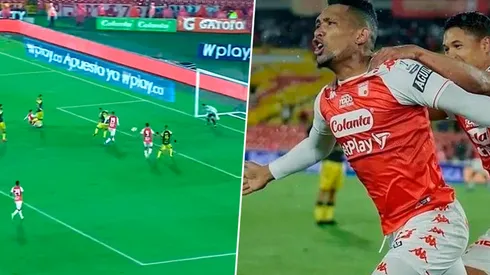 Ronaldo Dinolis sigue en racha goleadora en Colombia [VIDEO]