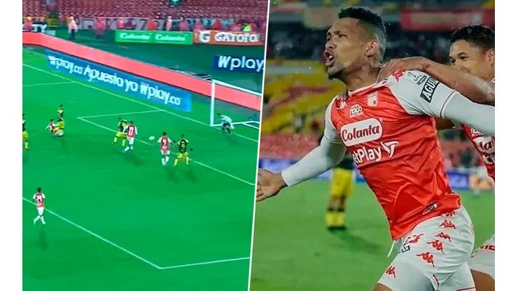 Ronaldo Dinolis sigue en racha goleadora en Colombia [VIDEO]