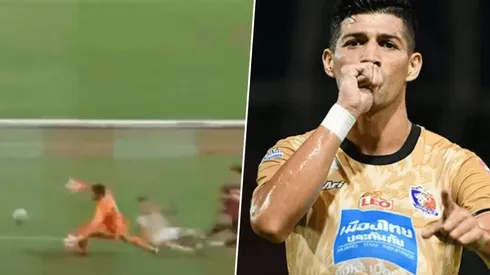 Nelson Bonilla marcó su primer tanto con el Port FC en esta temporada [VIDEO]