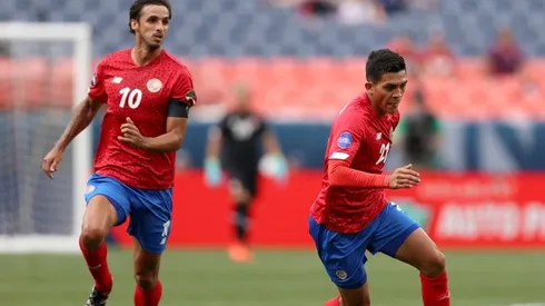 Bryan Ruiz y Alonso Martínez. Selección Costa Rica. (Getty)