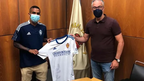 César Yanis se incorpora al Real Zaragoza de España