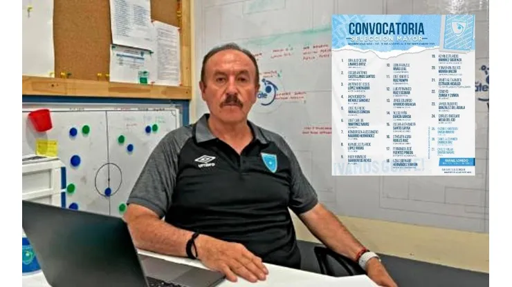 ¡Convocatoria de Guatemala para enfrentar a Nicaragua!