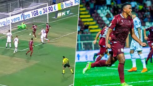 Rigoberto Rivas anotó y fue figura en la victoria del Reggina [VIDEO]