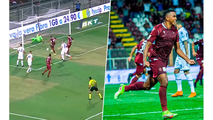 Rigoberto Rivas anotó y fue figura en la victoria del Reggina [VIDEO]