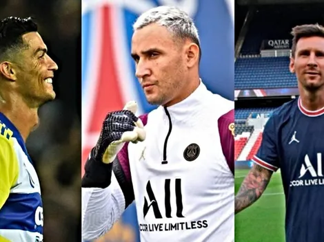 Oficial: Keylor Navas único arquero en jugar con Cristiano y Messi