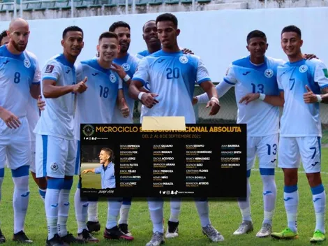 Nicaragua presenta convocatoria para amistoso contra Guatemala