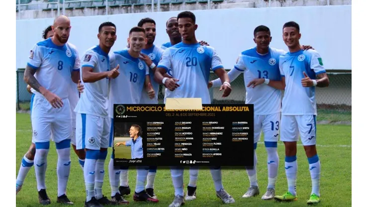 Nicaragua presenta convocatoria para amistoso contra Guatemala