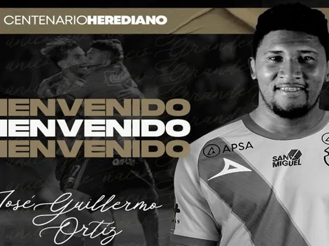 José Guillermo Ortiz regresa a Herediano