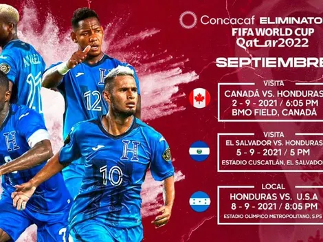 Honduras presenta nómina para Octogonal Final de Concacaf