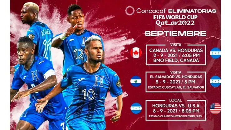 Honduras presenta nómina para Octogonal Final de Concacaf