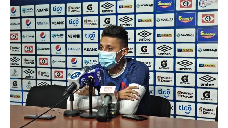 Bryan Tamacas fue sancionado por Alianza