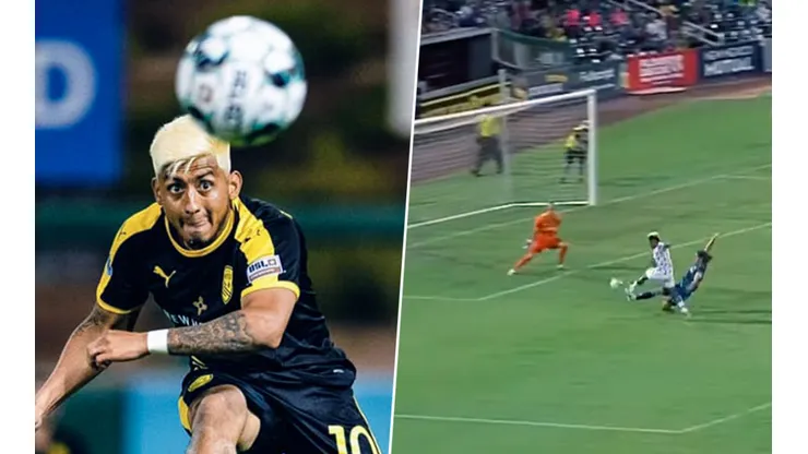 Amando Moreno marca un gran gol en la USL [VIDEO]