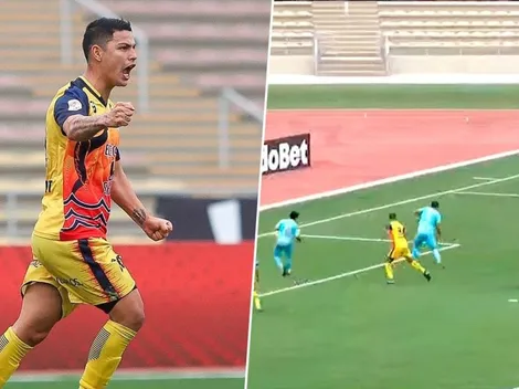 Kevin Santamaría marcó un golazo en Perú [VIDEO]