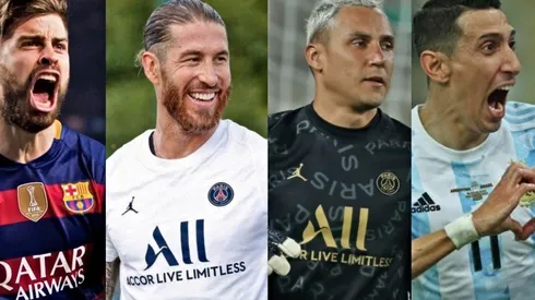 Todos los jugadores que compartieron equipo con Messi y Cristiano