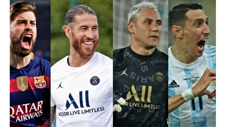 Todos los jugadores que compartieron equipo con Messi y Cristiano