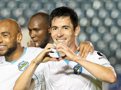 ¡Marco Bueno se estrenó como goleador en Guatemala!
