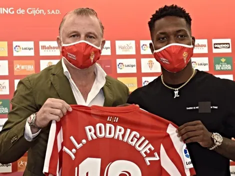 Oficial: José Luis Rodríguez fue presentado con el Sporting Gijón