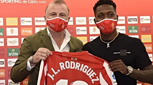 Oficial: José Luis Rodríguez fue presentado con el Sporting Gijón