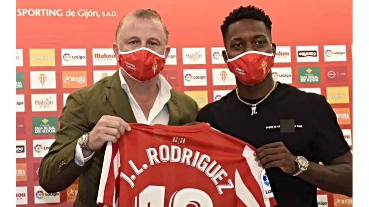 Oficial: José Luis Rodríguez fue presentado con el Sporting Gijón