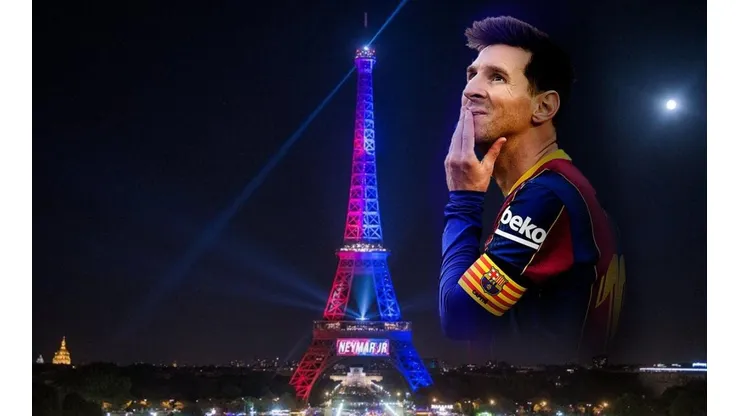 PSG reserva la Torre Eiffel y rumores apuntan a Lionel Messi