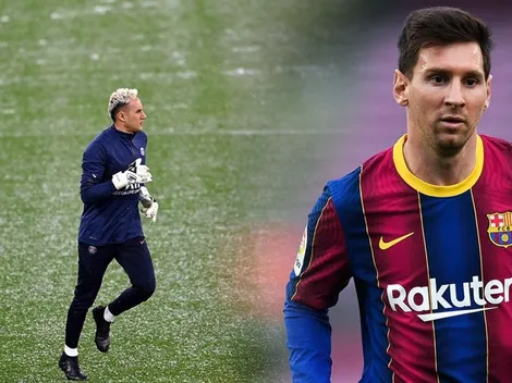 PSG buscaría la salida de Navas para que llegue Messi