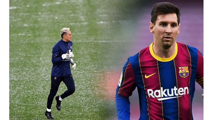 PSG buscaría la salida de Navas para que llegue Messi
