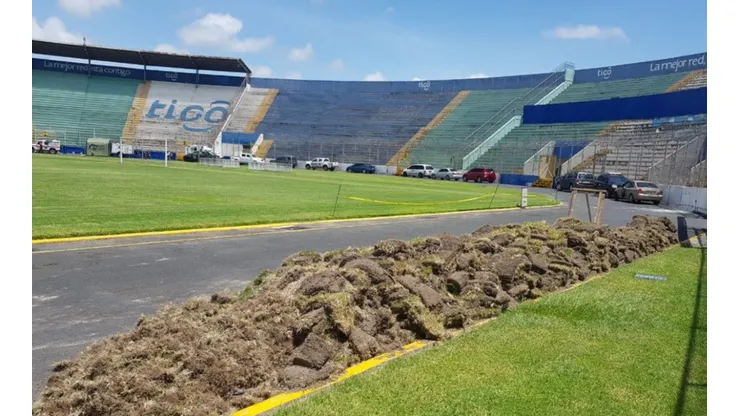 El Estadio Nacional recibe mantenimiento especial