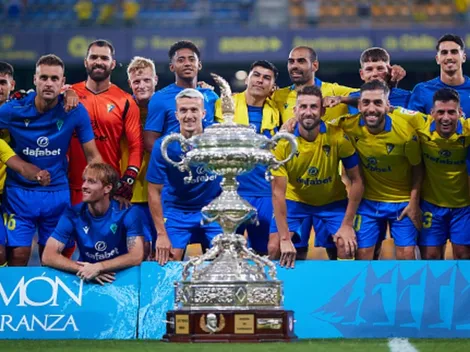 Choco Lozano gana trofeo con Cádiz