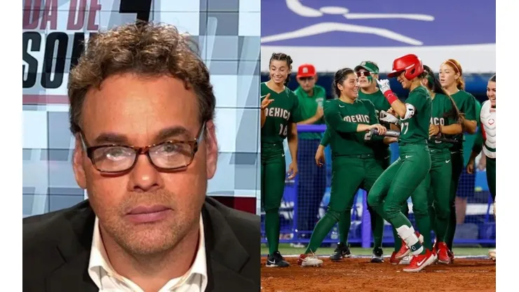 David Faitelson envió fuerte mensaje a jugadores mexicanas olímpicas