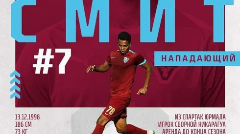 Así fue presentado Ariagner Smith en su nuevo club de Rusia [VIDEO]