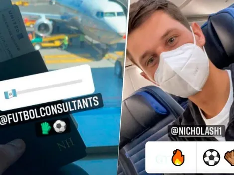 Nicholas Hagen parte hacia su nuevo club en Europa