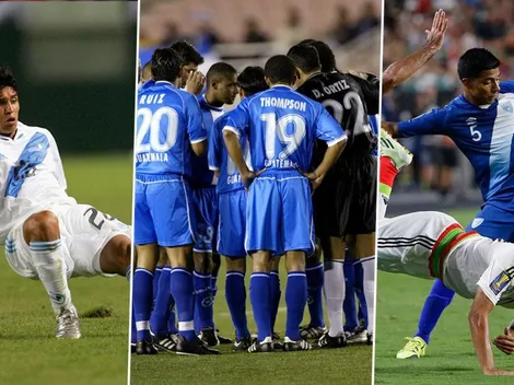 Las 4 peores campañas de Guatemala en la Copa Oro