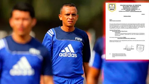 Omar Leiva es expulsado del arbitraje hondureño