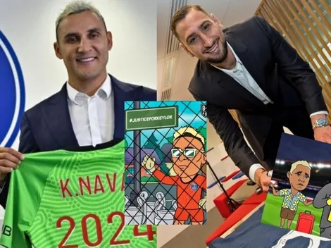 ¡Memes a Keylor tras las llegada de Donnarumma al PSG!