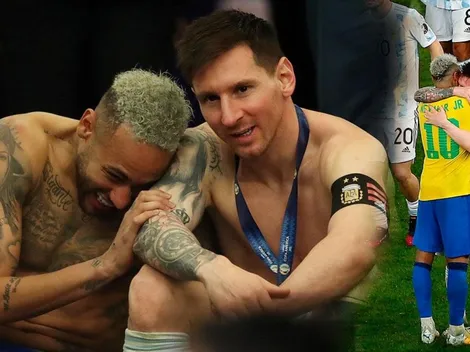 La imagen de Lionel Messi y Neymar que conmovió al mundo [VIDEO]
