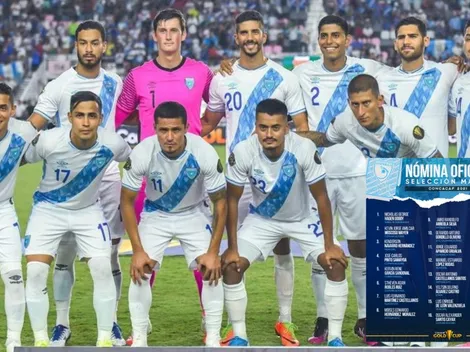 Los convocados de Guatemala para la Copa Oro