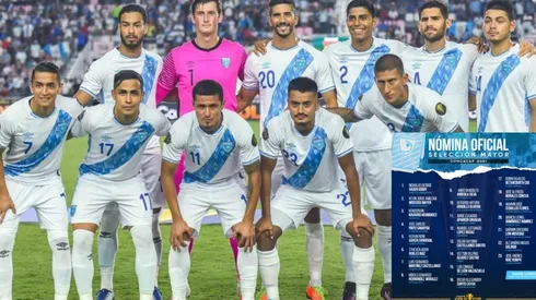 Los convocados de Guatemala para la Copa Oro