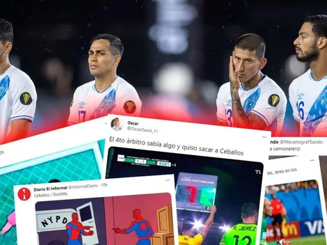 Los memes que dejó la eliminación de Guatemala contra Guadalupe
