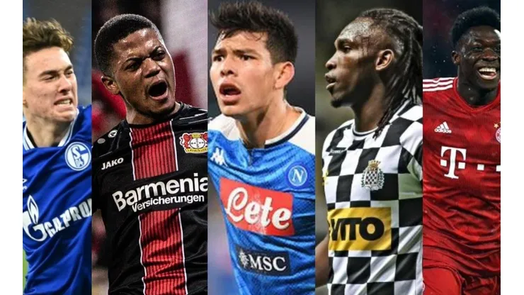 Los futbolistas en Europa llamados a destacar en Copa Oro