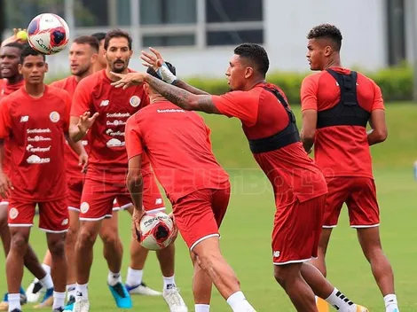 Costa Rica reporta nueva baja de peso para la Copa Oro 2021