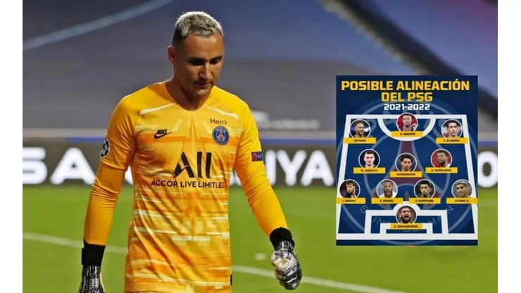 Un once de lujo para PSG, ¡sin Keylor Navas!