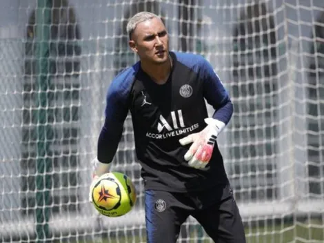 ¿Se recuperó de la lesión? Keylor Navas entrenó sin problemas en el PSG