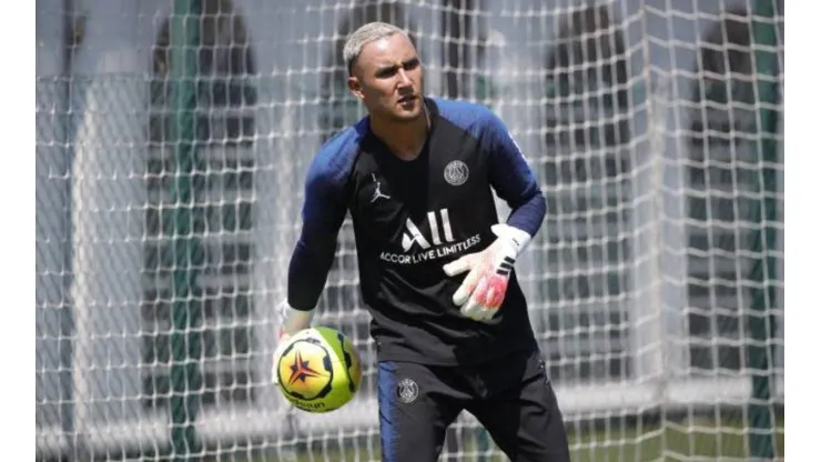 ¿Se recuperó de la lesión? Keylor Navas entrenó sin problemas en el PSG