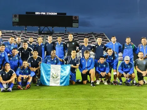El posible 11 de Guatemala para enfrentar a Guyana en la fase preliminar