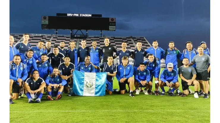 El posible 11 de Guatemala para enfrentar a Guyana en la fase preliminar