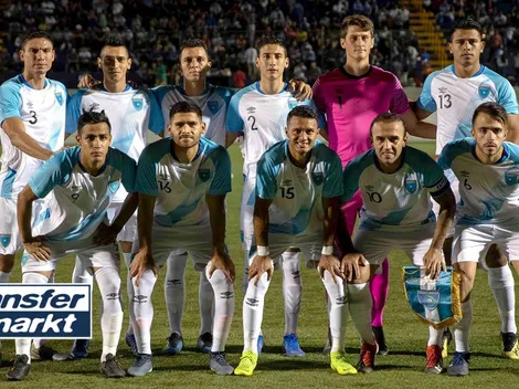 Guatemala: el valor de su convocatoria a Copa Oro según Transfermarkt