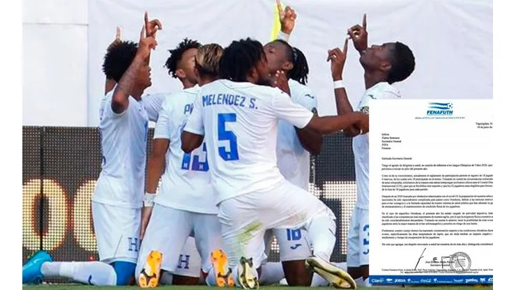 Honduras solicita a la FIFA llevar 22 jugadores a los Juegos Olímpicos